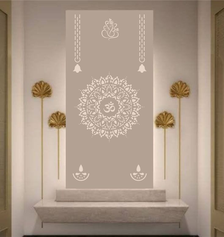 Divine Blessings Acrylic Mandir - Classic